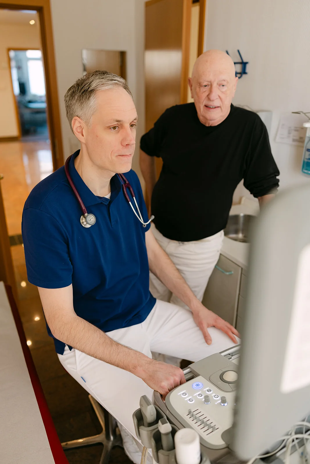 Dr. med. Dieter Leußler und PD Dr. med. Ulrich Lüsebrink