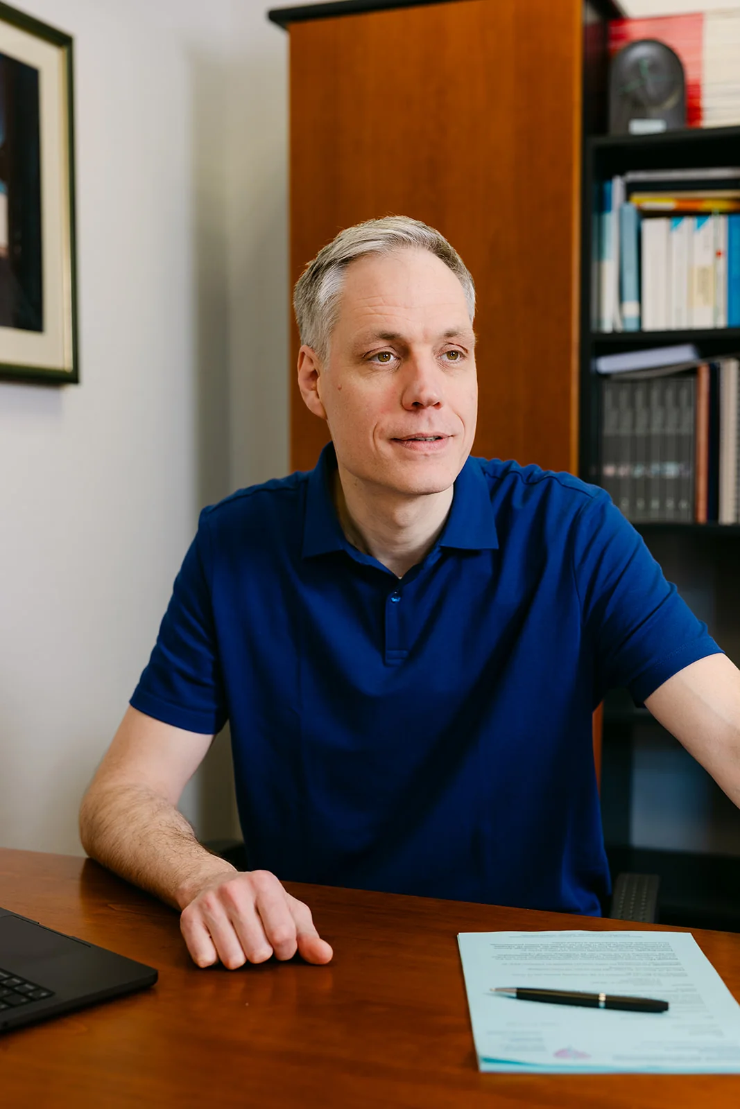 PD Dr. Lüsebrink in der Praxis